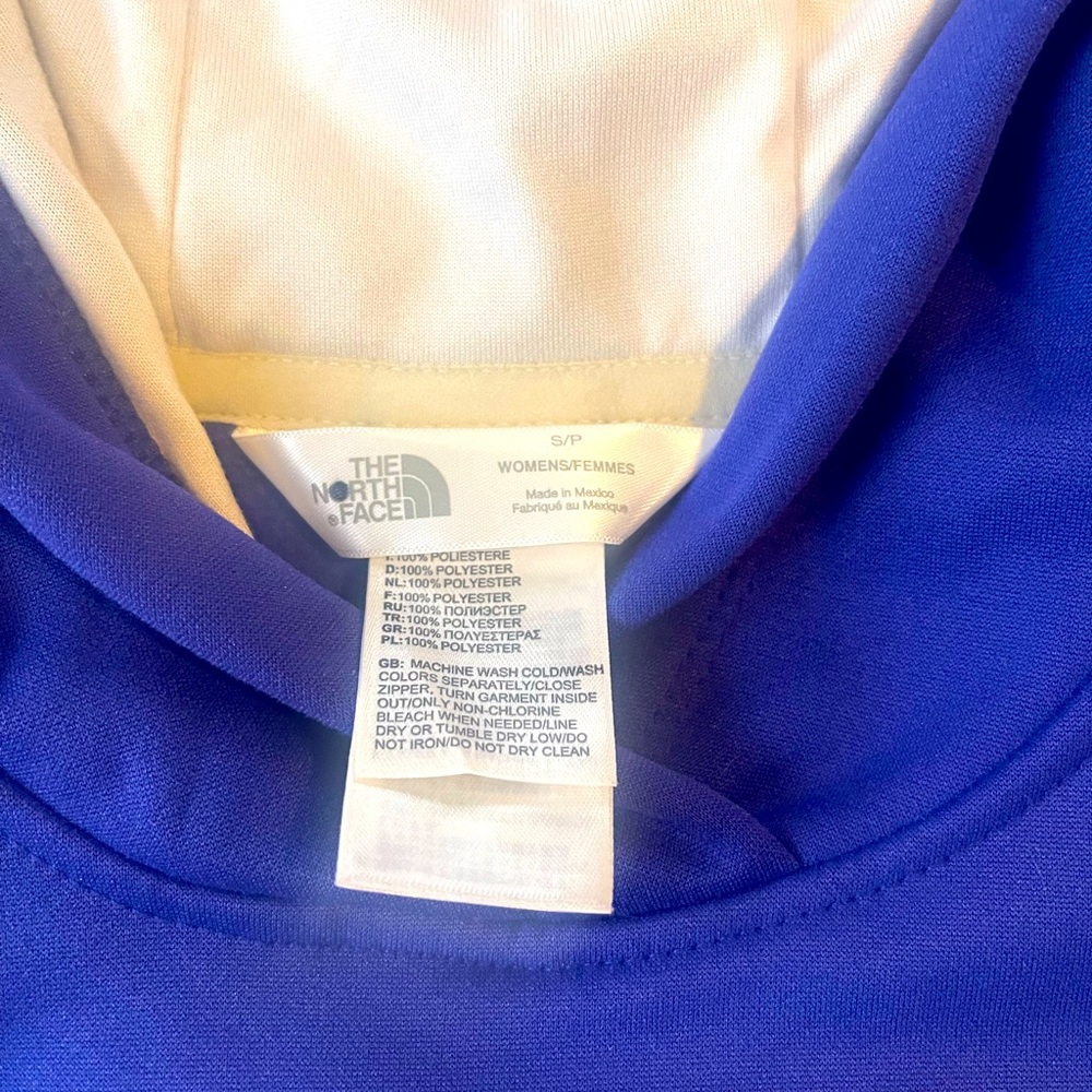 The North Face women’s hoodie, size Small.
